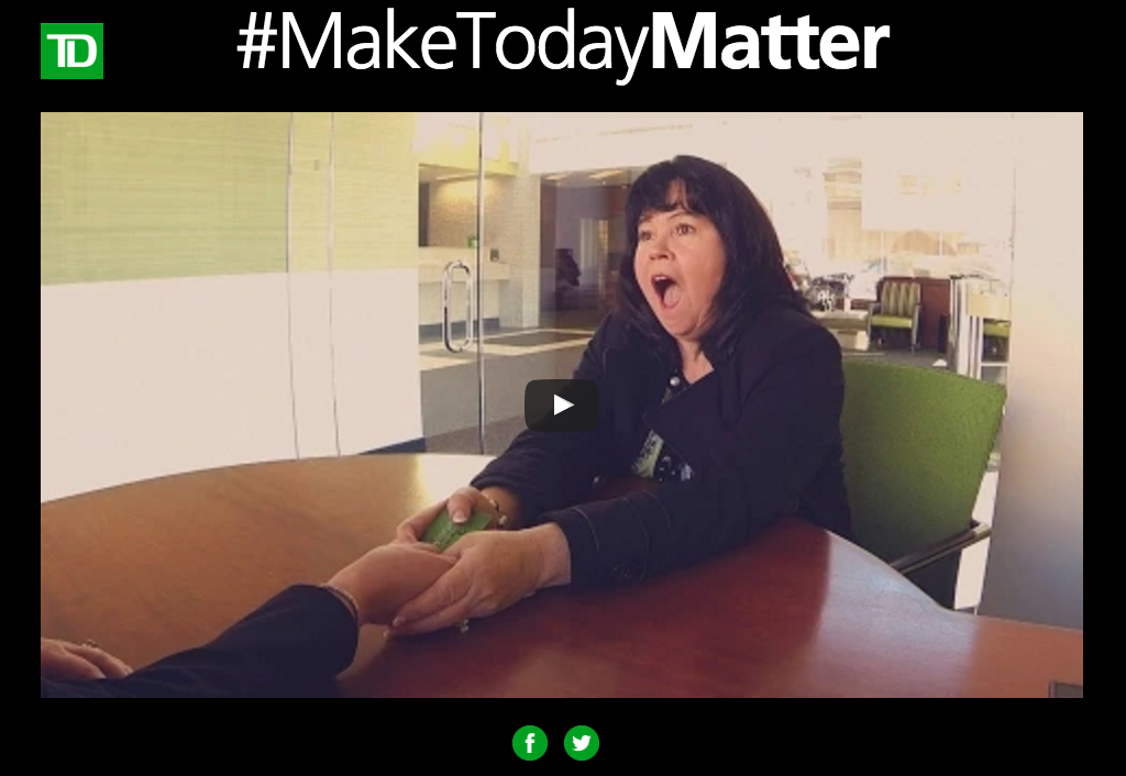 Make Today Matter TD Bank
