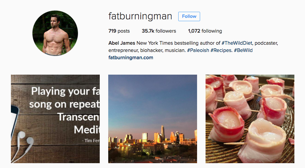 Abel James Instagram Fitness Influencer